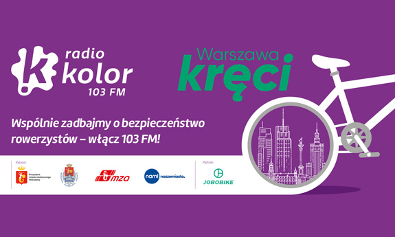 Banner informujący o wspólnej akcji Radia Kolor i KSP.