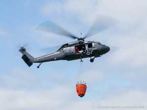 śmigłowiec S-70i Black Hawk z Zarządu Lotnictwa Policji Głównego Sztabu Policji Komendy Głównej Policji .