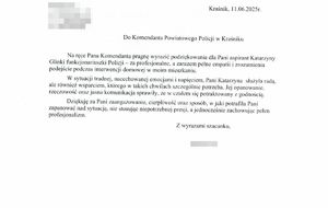 Zdjęcie podziękowań.