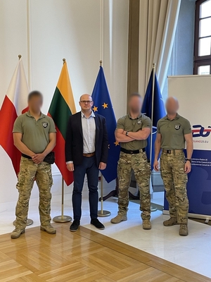 Uczestnicy międzynarodowego szkolenia.