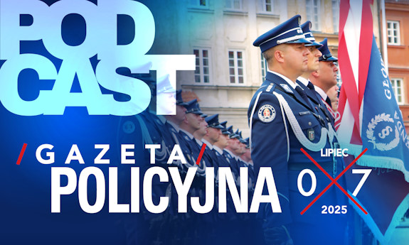 Fragment okładki lipcowego numeru Gazety Policyjnej.