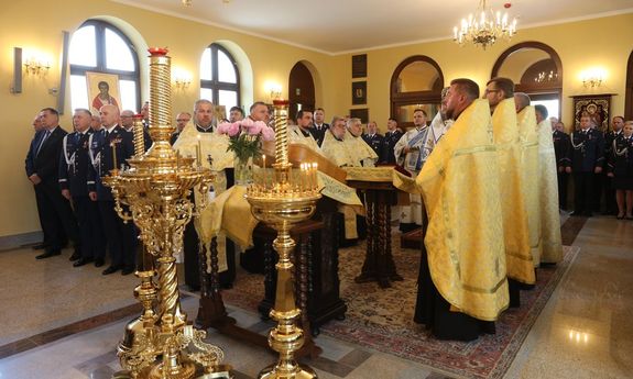 Uroczystość w cerkwi