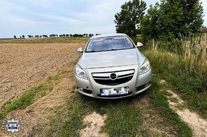 zabezpieczony samochód.