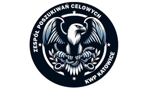 Logo zespołu poszukiwań celowych KWP w Katowicach.