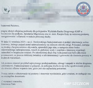 Zdjęcie podziękowań.