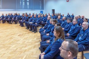 Oficjalne rozpoczęcie I Ogólnopolskiego konkursu dla policjantów - rzeczników dyscyplinarnych.
