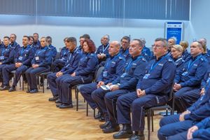 Oficjalne rozpoczęcie I Ogólnopolskiego konkursu dla policjantów - rzeczników dyscyplinarnych.
