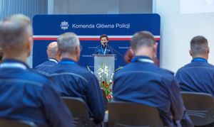 Oficjalne rozpoczęcie I Ogólnopolskiego konkursu dla policjantów - rzeczników dyscyplinarnych.