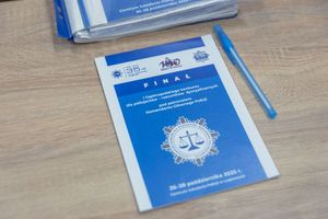 Oficjalne rozpoczęcie I Ogólnopolskiego konkursu dla policjantów - rzeczników dyscyplinarnych.