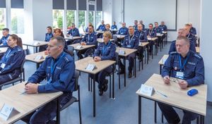 Oficjalne rozpoczęcie I Ogólnopolskiego konkursu dla policjantów - rzeczników dyscyplinarnych.