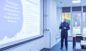 Oficjalne rozpoczęcie I Ogólnopolskiego konkursu dla policjantów - rzeczników dyscyplinarnych.