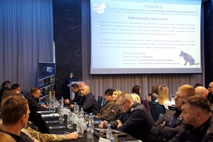 Uczestnicy Konferencji otwierającej rozpoczęcie zadań zawartych w projekcie Tropik-9.