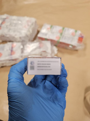 zabezpieczone środki odurzające.