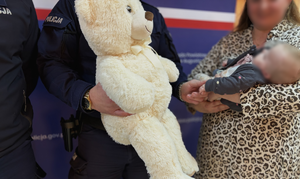 Podziękowania Policji.