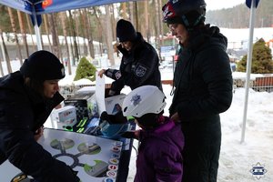 Kręci mnie bezpieczeństwo w zimie - edukacja i zabawa z Policją podczas ferii