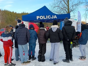 Kręci mnie bezpieczeństwo w zimie - edukacja i zabawa z Policją podczas ferii