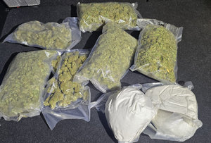 zabezpieczone narkotyki.