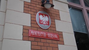 Napis Prokuratura w Olsztynie.