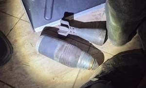 moździerz w kaloszu.