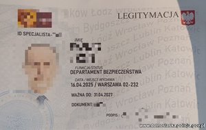 Fałszywy dowód osobisty.