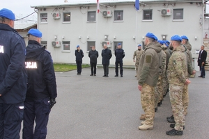 Policjanci JSPP w Kosowie.