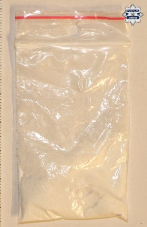 Narkotyki  w plastikowym woreczku.