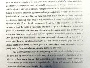 Zdjęcie podziękowań.