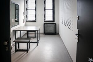 Uroczystość otwarcia Komendy Powiatowej Policji w Opatowie.