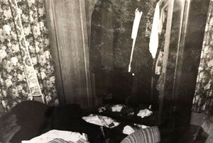 Wnętrze miejsca zbrodni.