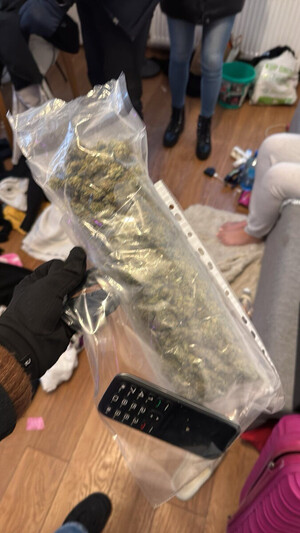 zabezpieczone narkotyki.