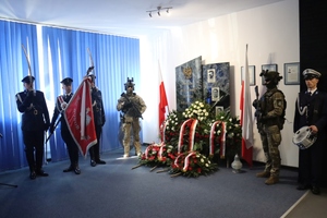 Uroczystość upamiętniająca poległych funkcjonariuszy