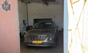 Odzyskany samochód.