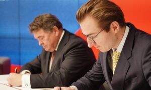 Spotkanie w sprawie podpisania umowy na uruchomienie programu "Sprawy Wewnętrzne".