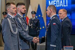 Uroczystość wręczenia medali im. podkomisarza Policji Andrzeja Struja