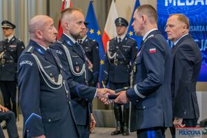 Uroczystość wręczenia medali im. podkomisarza Policji Andrzeja Struja