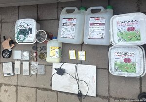 Zabezpieczone materiały.