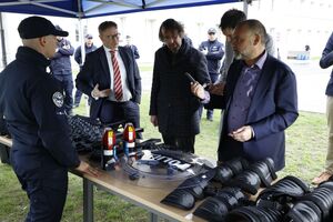 Delegacja Policji Królestwa Niderlandów z wizytą w Komendzie Głównej Policji.