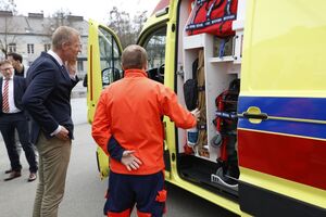 Delegacja Policji Królestwa Niderlandów z wizytą w Komendzie Głównej Policji.