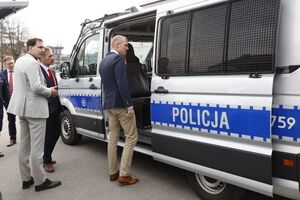 Delegacja Policji Królestwa Niderlandów z wizytą w Komendzie Głównej Policji.