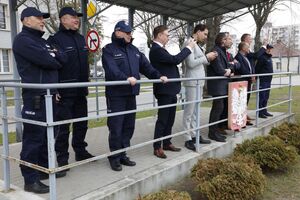 Delegacja Policji Królestwa Niderlandów z wizytą w Komendzie Głównej Policji.