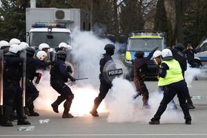 Delegacja Policji Królestwa Niderlandów z wizytą w Komendzie Głównej Policji.