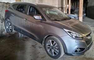 Zabezpieczony samochód.