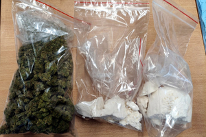 Zabezpieczone narkotyki.