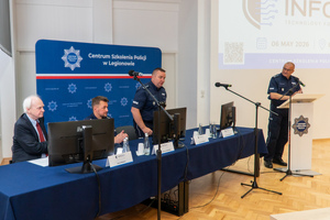 Uczestnicy  INFO DAY 2026 w Centrum Szkolenia Policji w Legionowie.