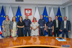 Zdjęcie grupowe uczestników spotkania.