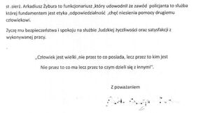 Zdjęcie podziękowań.