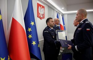 Uroczyste spotkanie Ministra SWiA i I Zastępcy Komendanta Głównego Policji z laureatami konkursu &amp;quot;Policjant, który mi pomógł&amp;quot; i ich przełożonymi.
