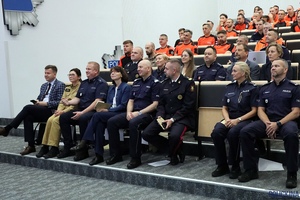 Konferencja inaugurująca II Ogólnopolskie Mistrzostwa Policji w Ratownictwie Medycznym.