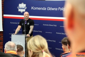 Konferencja inaugurująca II Ogólnopolskie Mistrzostwa Policji w Ratownictwie Medycznym.