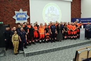 Konferencja inaugurująca II Ogólnopolskie Mistrzostwa Policji w Ratownictwie Medycznym.